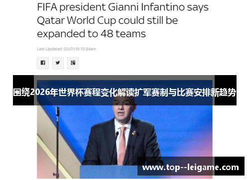 围绕2026年世界杯赛程变化解读扩军赛制与比赛安排新趋势